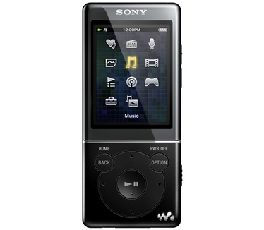 Sony NWZ-E474 8GB Zwart