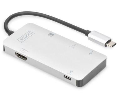 Digitus DA-70874 USB-C Dock, 6 Port