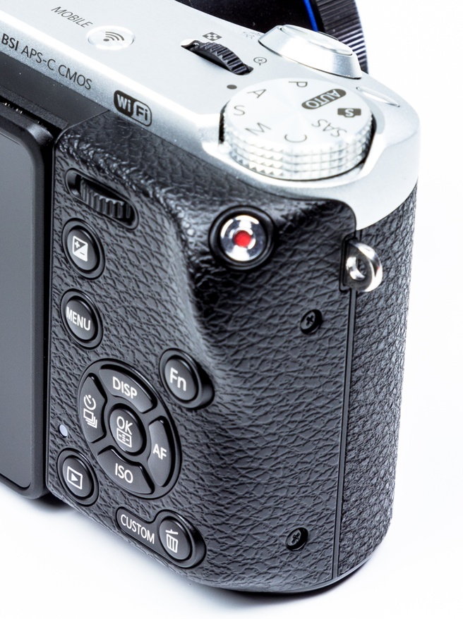 NX500 achterkant