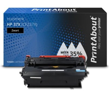 PrintAbout Huismerk HP 37X (CF237X) Toner Zwart Hoge capaciteit