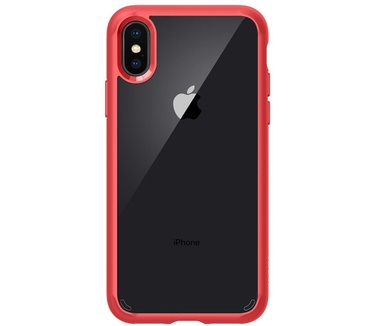 Spigen Apple iPhone X Hoesje Ultra Hybrid Rood