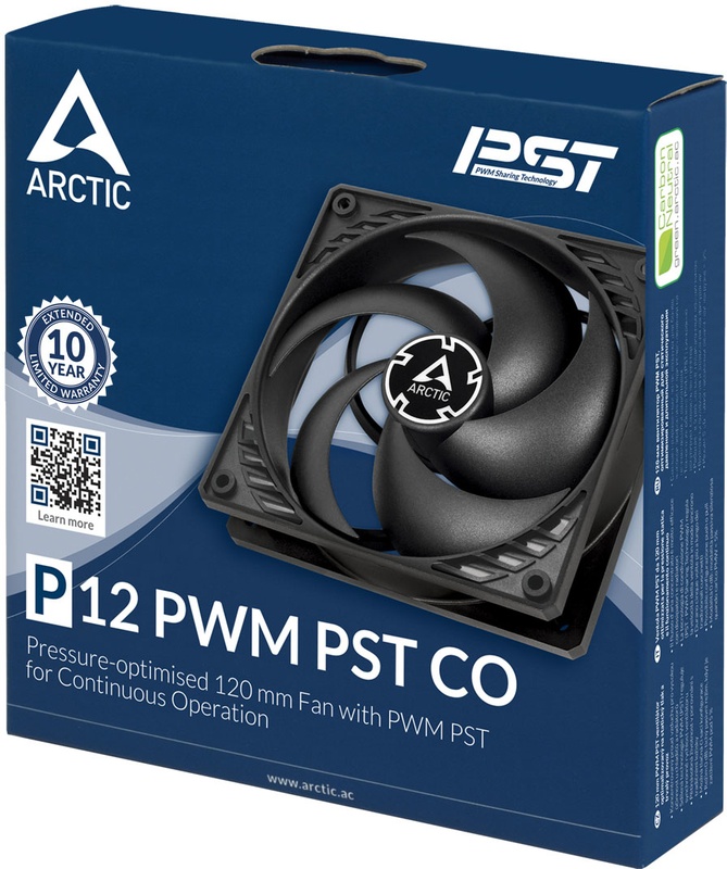 Specificaties van Arctic P12 PWM PST CO, 120mm - Tweakers