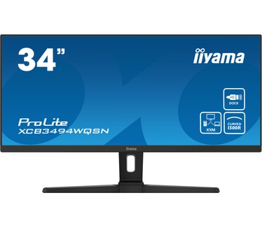 Iiyama ProLite XCB3494WQSN-B1 Zwart