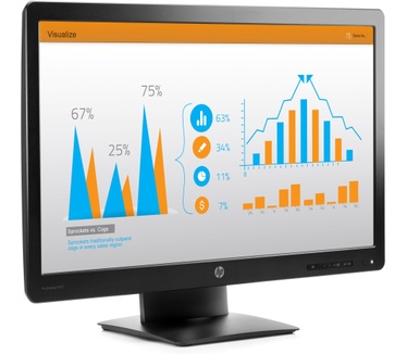 HP ProDisplay P232 Zwart