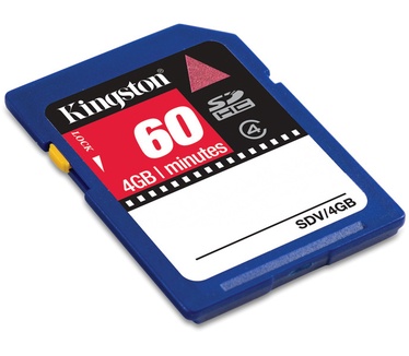 Kingston Video SDHC 4GB Class 4
