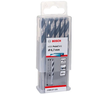 Bosch HSS Spiraalboor PointTeQ