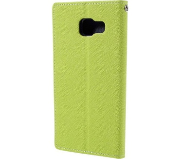 Mercury Fancy Diary WalletCase voor Samsung Galaxy J1 - Groen Groen
