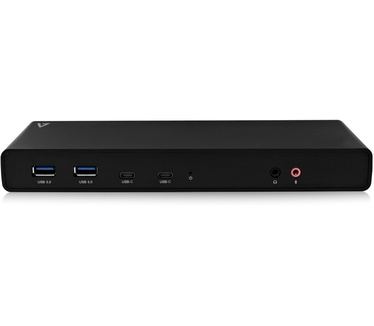 V7 Dual Universal Docking Station with USB-C Power Delivery