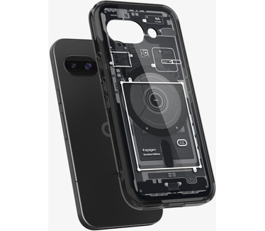 Spigen Google Pixel 9a Ultra Hybrid Magfit Zero One Back Cover Zwart