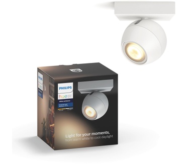 Philips Hue Buckram Spotlamp Wit (1-spot) (excl. Dimmer)