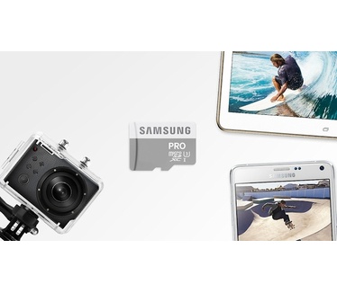 Samsung PRO 128 GB microSDXC class 10 / USH-I U3 (90MB/s)