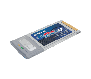 D-Link DWL-G650 Draadloze LAN CardBus adapter volgens 802.11g