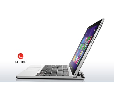 Lenovo Miix 2 10'' (59404517) (inclusief Dock, Duits Qwertz) Zilver