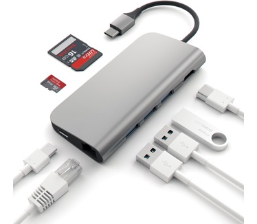 Satechi Type-C Multi-Port Adapter 4K with Ethernet
