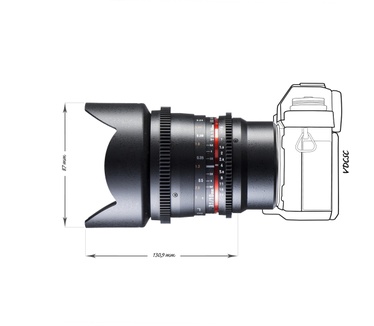 Walimex Pro 10mm f/3.1 VCSC (Fujifilm X)