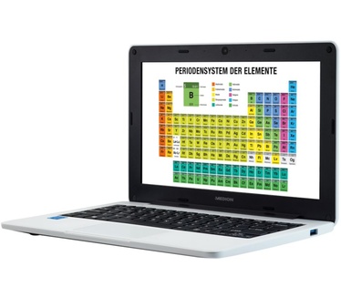 Medion Akoya AKOYA E11201 | Intel Celeron N3450 | Windows 10 Home (S mode) | 29,5 cm (11,6'') HD Display | 64 GB Flash | 4 GB RAM | Education Notebook