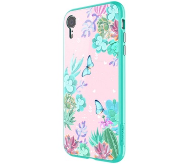 Nillkin Floral Back Case voor Apple iPhone XR (6.1") - Groen Groen