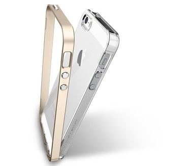 Spigen Neo Hybrid Crystal Apple iPhone SE Case - Champagne Gold