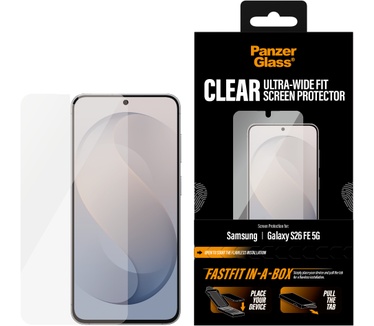 PanzerGlass PanzerGlass® Screen Protector Samsung Galaxy S26 FE 5G | Ultra-Wide Fit w. FASTFIT IN-A-BOX