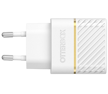 Otterbox EU Wall Charger 30W GaN - 1X USB-C 30W USB-PD, Cloud Dust White