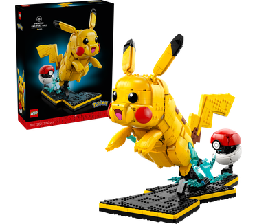 LEGO Pokémon Pikachu en Pokéball