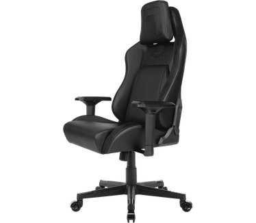 L33T Gaming Chair E-Sport Pro limited Edition - PU Lederen Gamingstoel, Class-4 gasveer - zwart