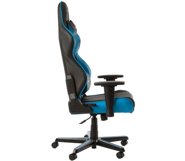 DXRacer DX Racer RACING Gaming Chair Zwart/Blauw