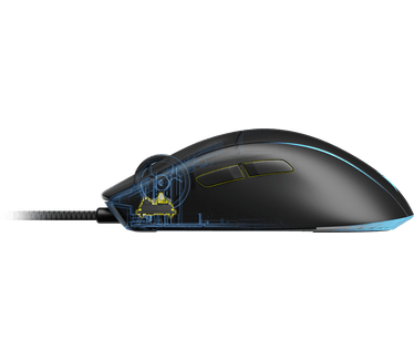 Corsair M75, Zwart