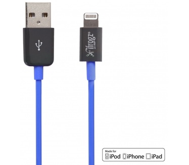 iFrogz Unique Sync USB to Lightning Cable Blue