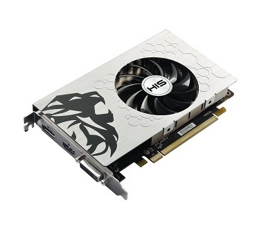 HIS RX 550 GREEN Slim-iCooler OC 2GB
