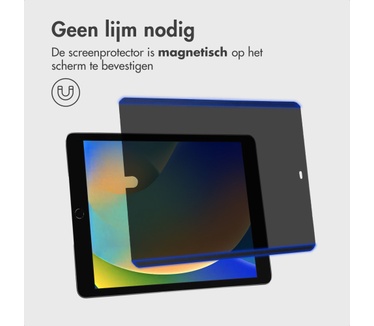 Accezz Magnetische Privacy screenprotector tablet