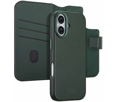 Accezz Leather Bookcase 2-in-1 met MagSafe