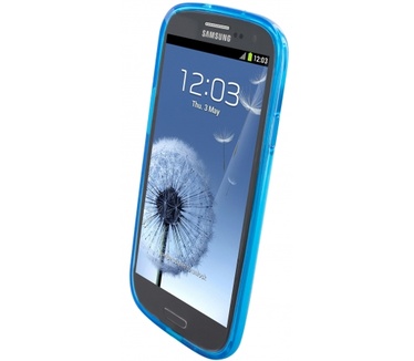 Mobiparts Essential TPU Case Samsung Galaxy S3 Blue