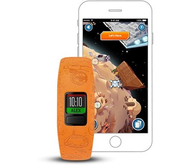 Garmin vívofit jr. 2 Anna Light Side (Oranje)