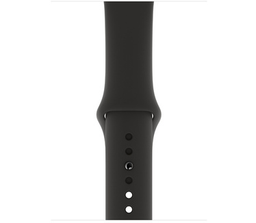 Apple Watch Series 5 (44mm) aluminium, sportbandje Goud (Zwart)