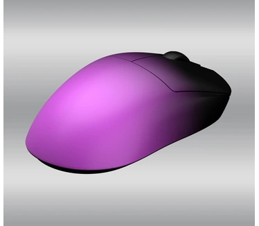 HATOR Quasar 3 ULTIMA 8K wireless, black-violet gradient, optical 100M switches, PixArt PAW3950, 30000dpi, anti-finger UV texture, 2.4GHz/Bluetooth/USB connection, 300mAh, 52g,125x64x40mm, 100% PTFE & U-PE spot & glass feet, grips, fabric bag, Gaming mous