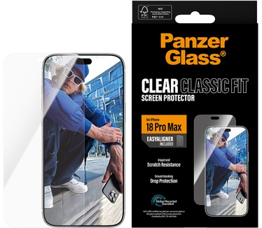 PanzerGlass PanzerGlass® Screen Protector iPhone 18 Pro Max | Classic fit w. EasyAligner