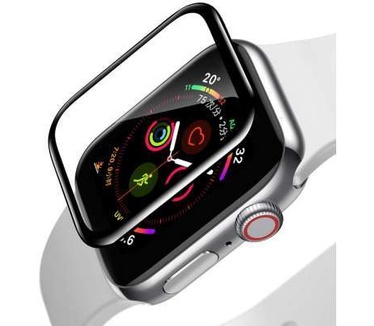 Baseus Apple Watch 40mm Full Cover Film Protector - Zwart