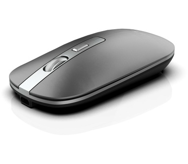 Inca IWM-531RG muis Bluetooth & Wireless Rechargeable Special Metallic Silent Mouse - Optical Mouse - Bluetooth 3.0 and Bluetooth 5.1 - 800-1200-1600 Dpi