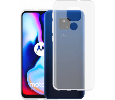 qMust Motorola Moto E7 Plus Flexibel Hoesje Transparant