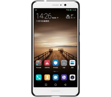 Nillkin Frosted Shield Hard Case voor Huawei Mate 9 - Zwart Zwart