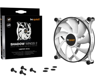 be quiet! Shadow Wings 2 | 140mm PWM White