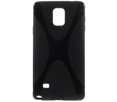 qMust Samsung Galaxy Note 4 TPU Case X-Style (Black)