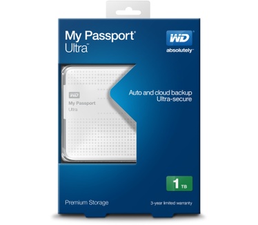 WD My Passport Ultra 1TB Wit