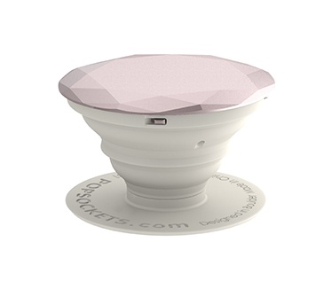 PopSockets Rose Gold Metallic Diamond