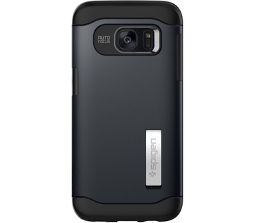 Spigen Slim Armor Samsung Galaxy S7 edge Case - Metal Slate