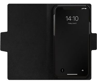 iDeal of Sweden Neo Noir Croco (iPhone 12/12 Pro) Zwart