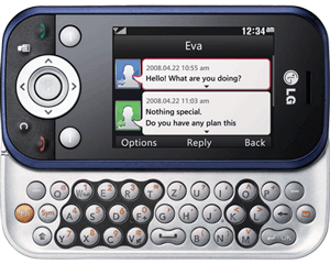 LG Hi LG KS365 Prepay telefoon