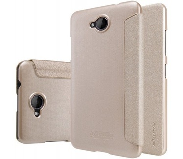 Nillkin Leather Case Microsoft Lumia 650 - Sparkle Series - Gold