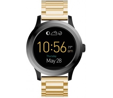 qMust Metalen armband voor Fossil Q Founder 2.0 - Gold